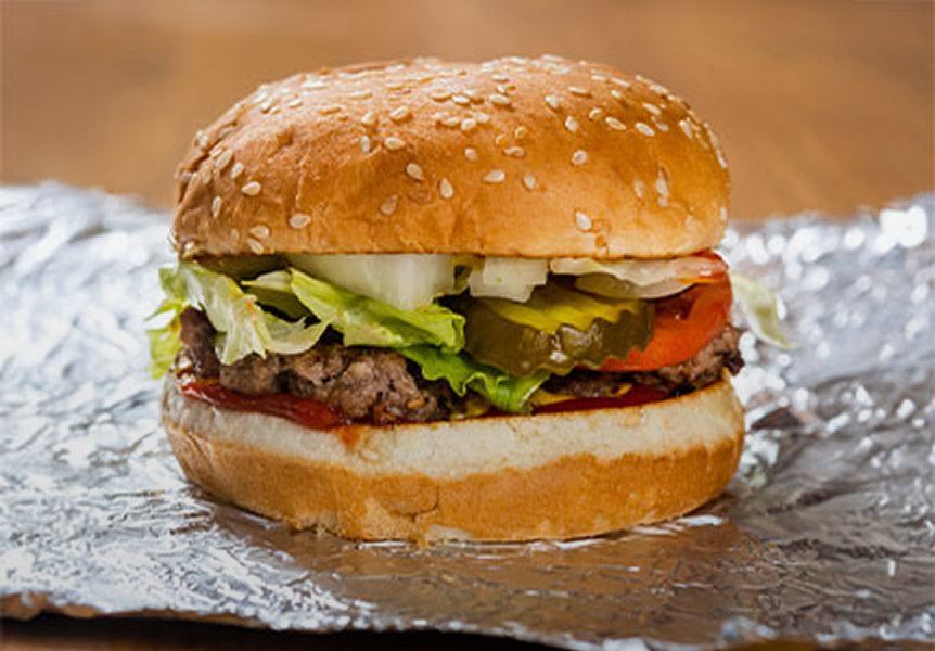 Five Guys Little Hamburger single patty