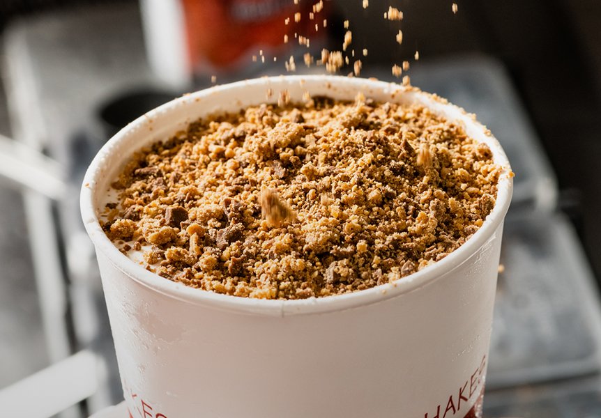Five Guys REESE'S Cups shake mix-in